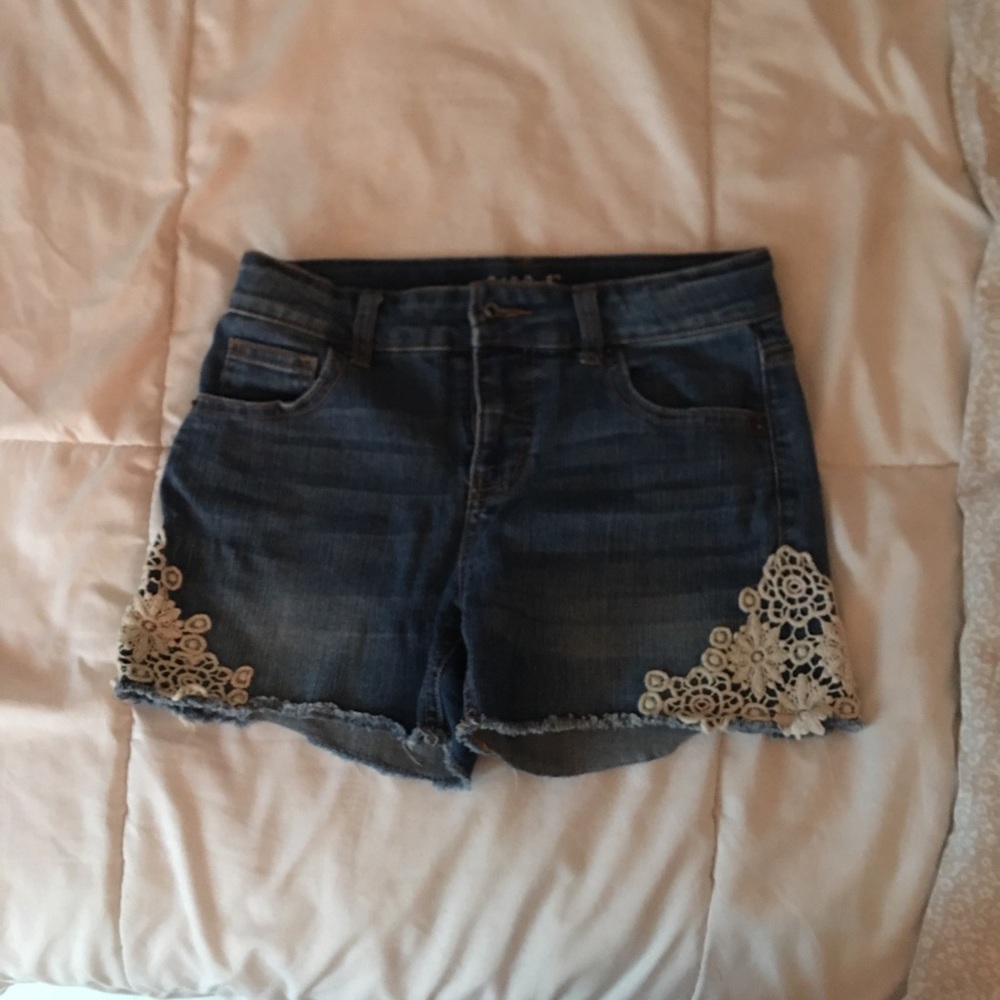 jean shorts